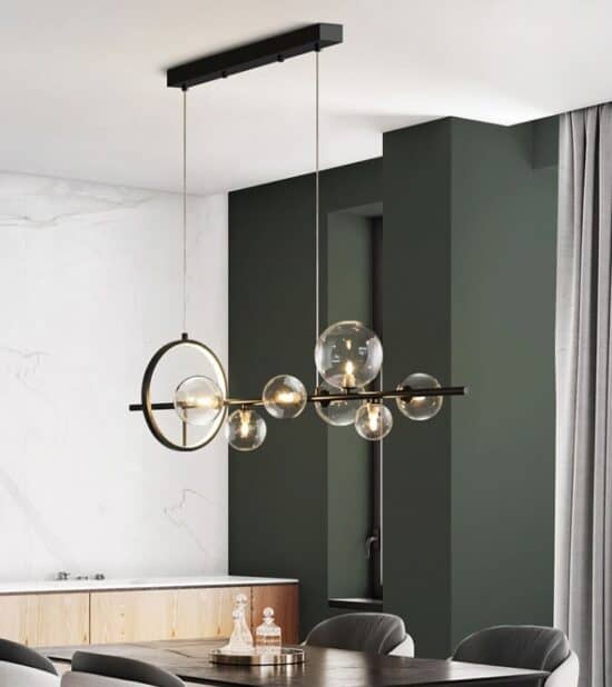 Elomkona Molecular Circus Hoop Pendant Lamp