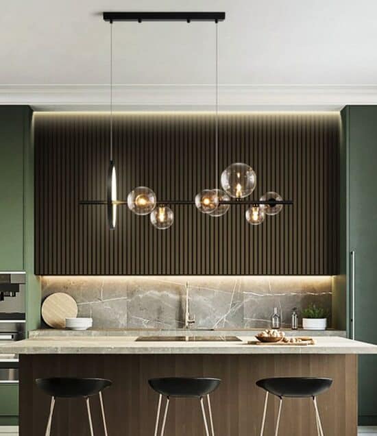 Elomkona Molecular Circus Hoop Pendant Lamp