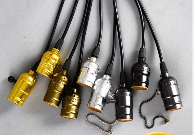 Classic Vintage E27 Bulb Holder Pendant Lamp