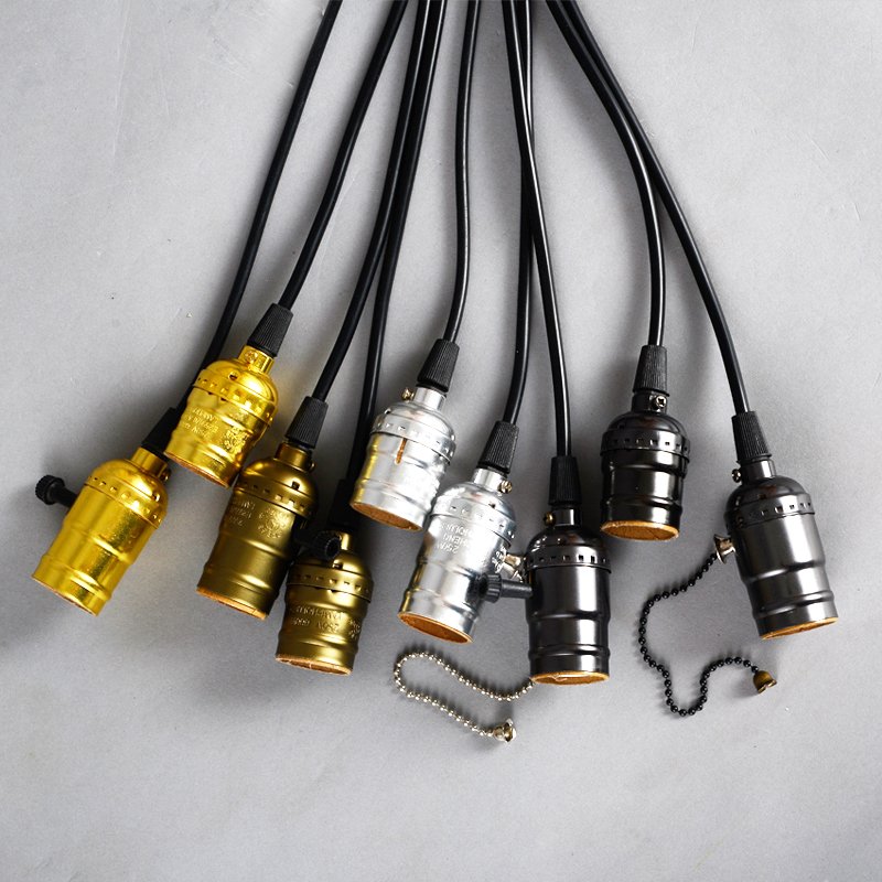 Classic Vintage E27 Bulb Holder Pendant Lamp