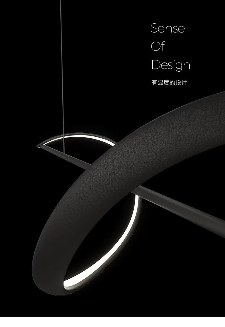 Creative LED restaurant pendant lamp Simple modern designer Minimal bar table lamp Personality Italian dining room lamp