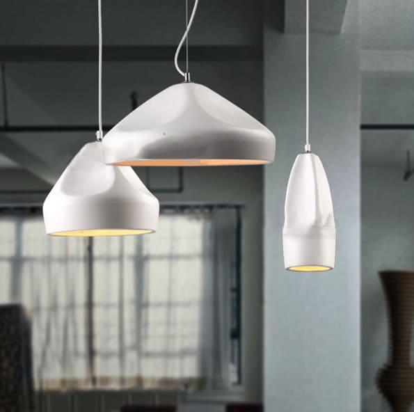 AMANDA Porcelain Minimal Hanging Lamp