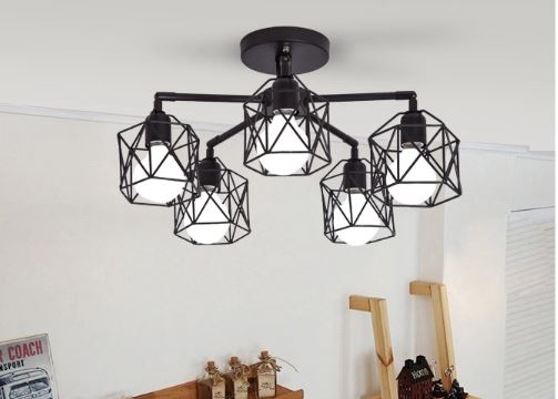 COINNEACH Crystal Vault Ceiling Lamp