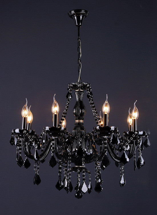Chloe Black Crystal Chandelier - Catalogue.com.sg