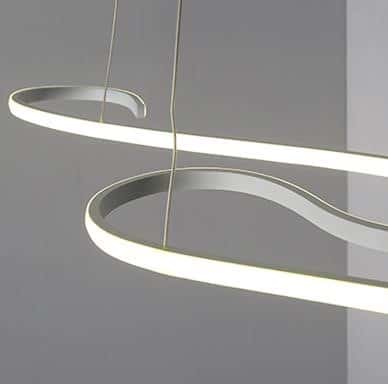 Curvarno S-curves Pendant Lamp