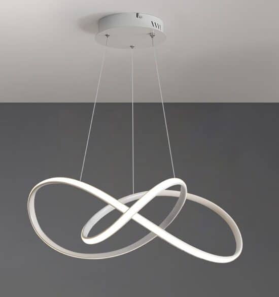 ÓLAFUR Circular Curved Lines Pendant Light