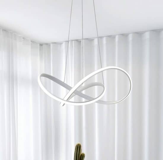 ÓLAFUR Circular Curved Lines Pendant Light