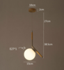 DOLCE Minimalist Hanging Lamp in Wood (Pre-order) - Catalogue.com.sg