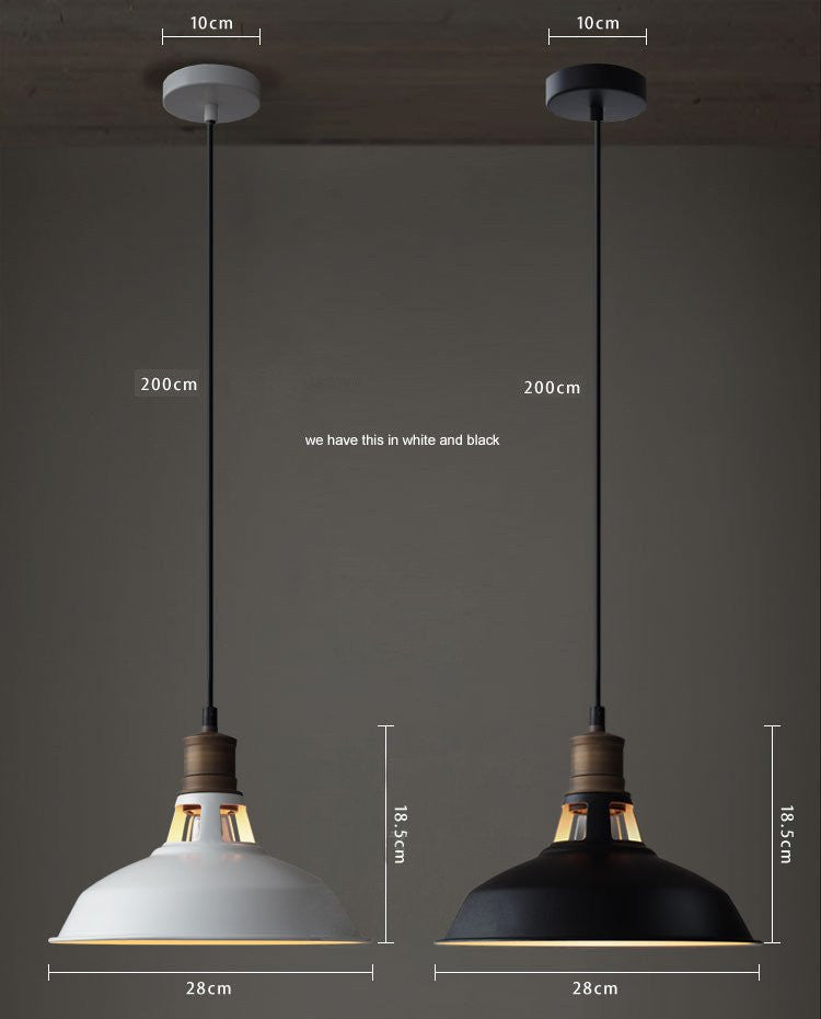 Industrial Duotone Pendant Light - Catalogue.com.sg