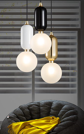 Dagmar Modern Minimalist Elegant Ball Pendant Light