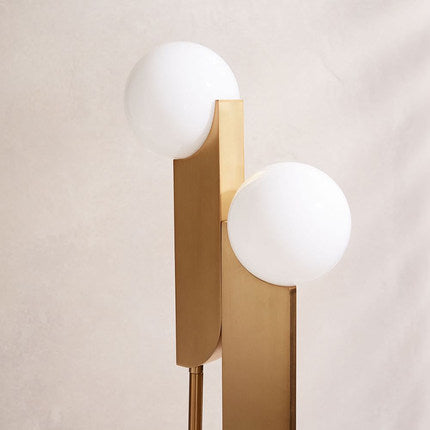 Davide Frosted Glass Floor Lamp - Catalogue.com.sg