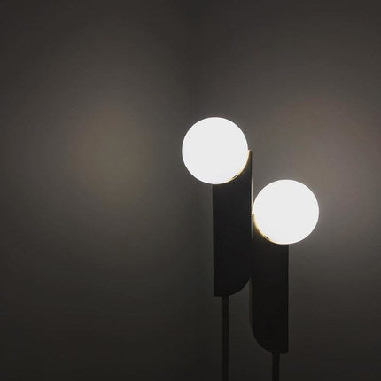 Davide Frosted Glass Floor Lamp - Catalogue.com.sg