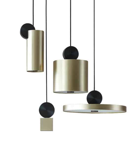 Davidso Coppertone Pendant Lamps