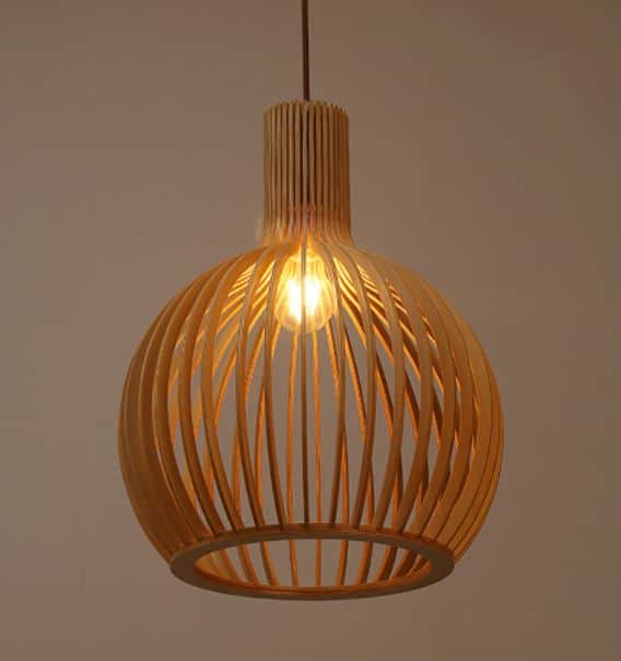 Domkanka Wooden Pendant Lamp