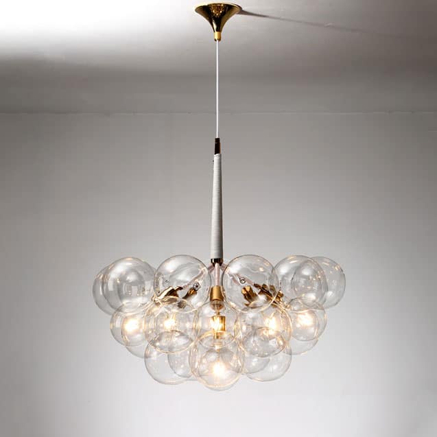 Doorana Modern Glass Balls Bubble Chandelier Lamp