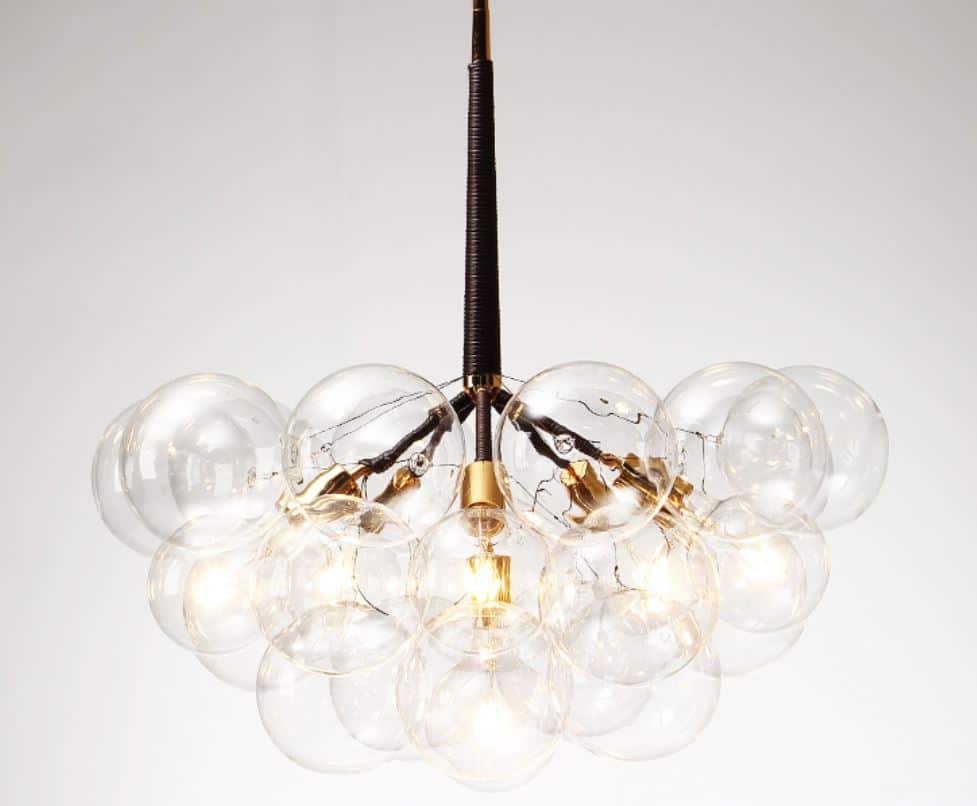 Doorana Modern Glass Balls Bubble Chandelier Lamp