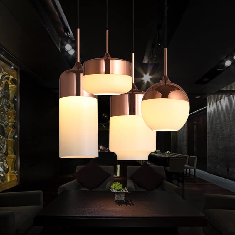 ELIS Copper Top Hanging Lamp
