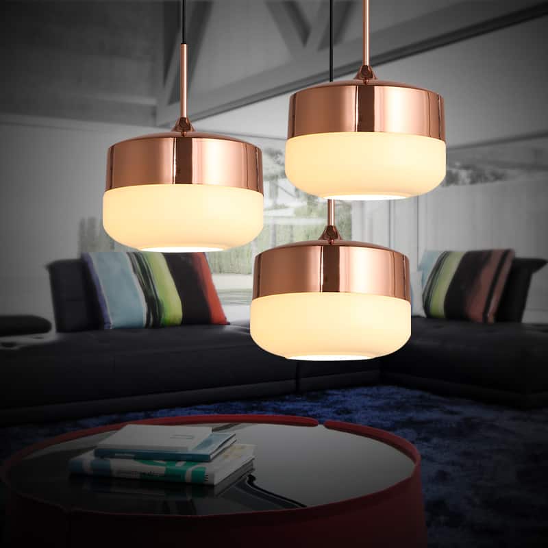 ELIS Copper Top Hanging Lamp