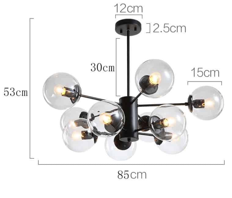 Egilja Bubble Pop Hanging Lamp