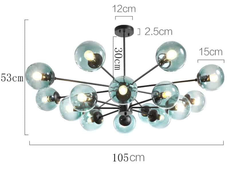 Egilja Bubble Pop Hanging Lamp