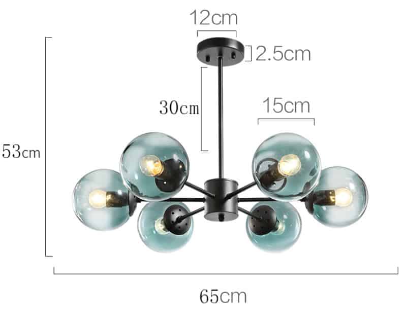 Egilja Bubble Pop Hanging Lamp
