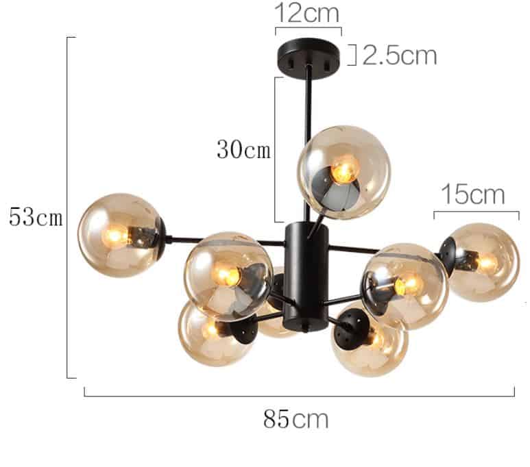 Egilja Bubble Pop Hanging Lamp