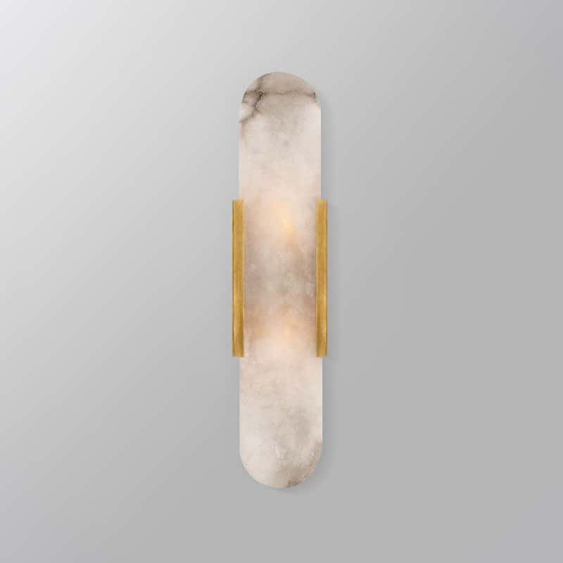Ekorna Marble Sleek Slab Wall Lamp