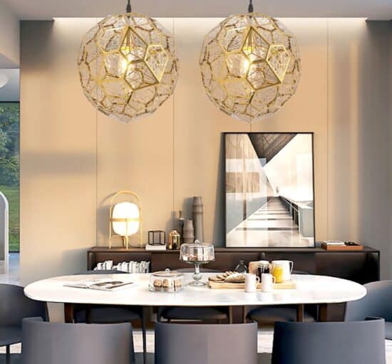 Eldone Modern Sophisticated Web Pendant Lamp