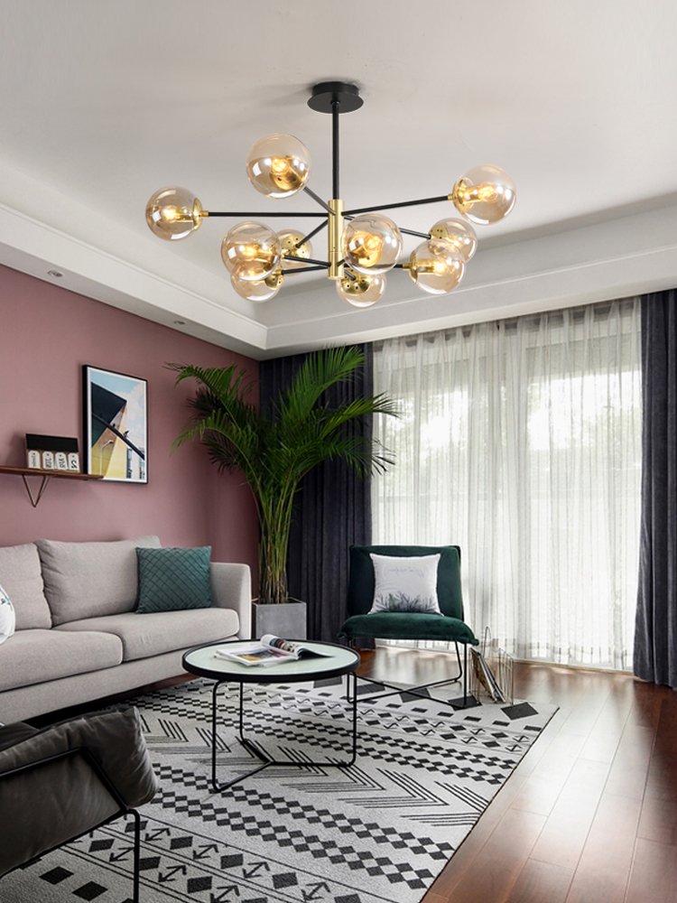 Elna Contemporary Molecular Sputnik Pendant Light