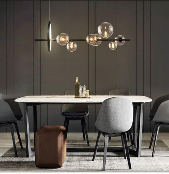 Elomkona Molecular Circus Hoop Pendant Lamp