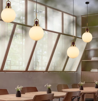 Eriksen Classy Sophisticated Glass Exterior Pendant Lamp