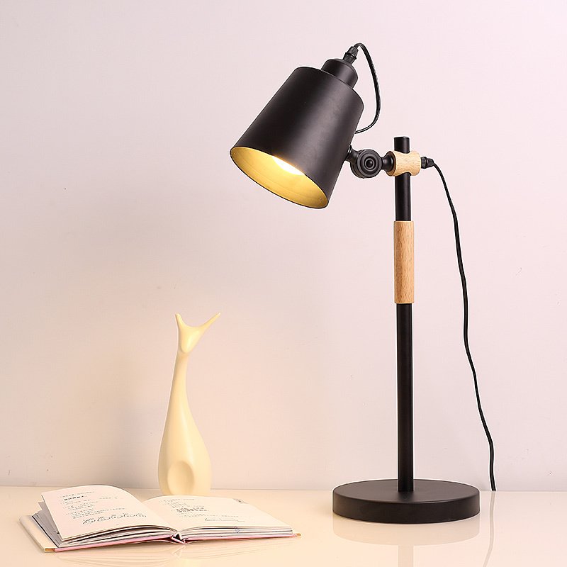 Erland Wood Art Reading Desk Lamp