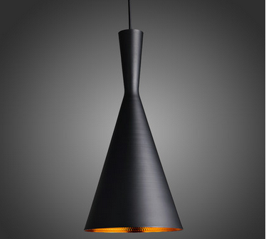 Erlend Matte Black And Gold Modern Pendant Light