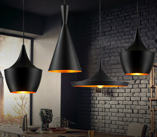 Erlend Matte Black And Gold Modern Pendant Light