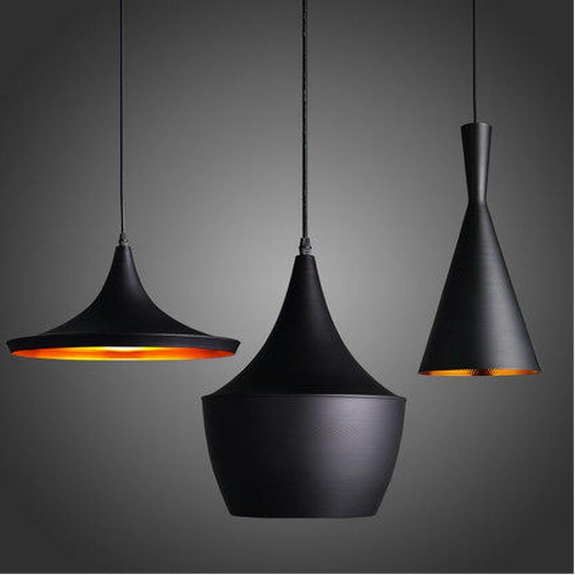 Erlend Matte Black And Gold Modern Pendant Light