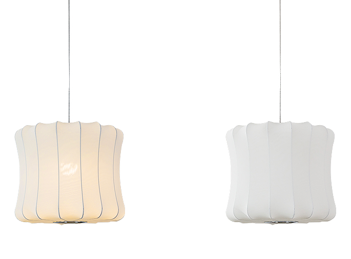 Eskil Oriental Art Decor Cacoon Pendant Light