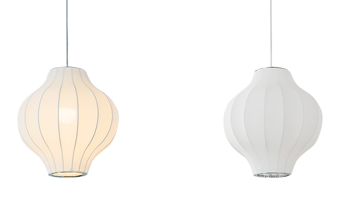 Eskil Oriental Art Decor Cacoon Pendant Light