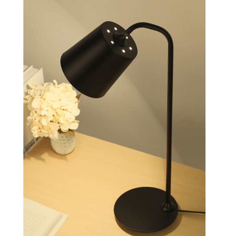 Allan Industrial Chic Eye-Catching Desk Reading Lamp