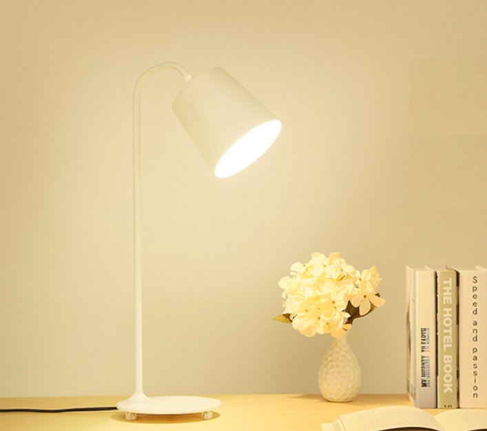 Allan Industrial Chic Eye-Catching Desk Reading Lamp
