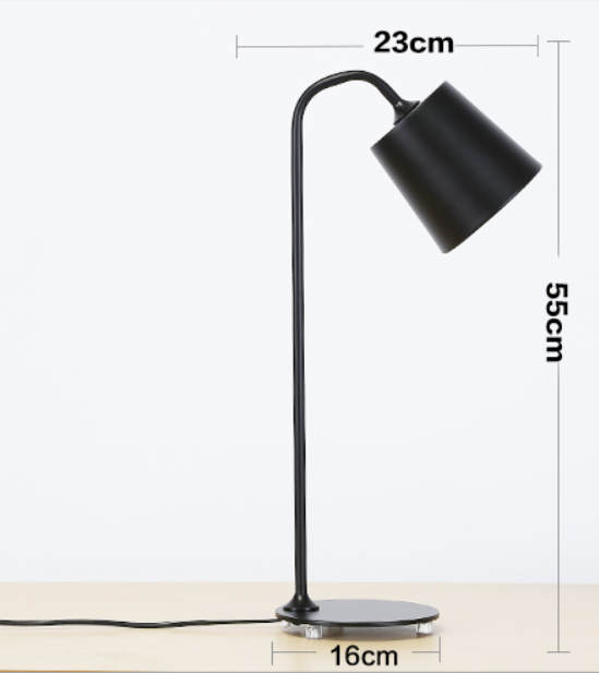 Allan Industrial Chic Eye-Catching Desk Reading Lamp