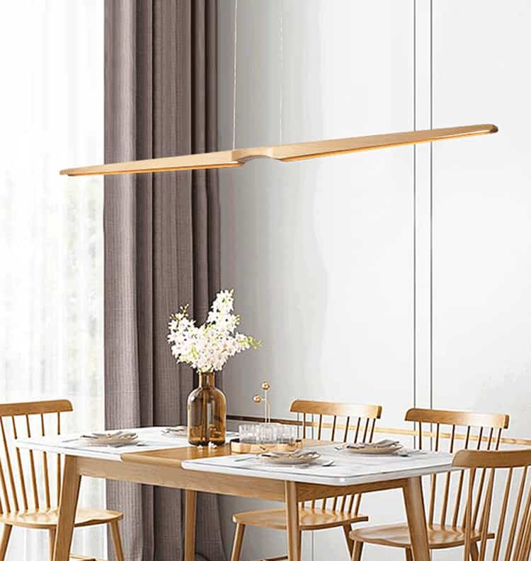 Faylinn Sky High Wooden Wings Pendant Lamp