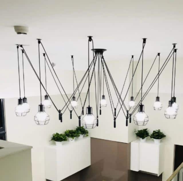 Filippa Pulley Cage Industrial Pendant Lamp