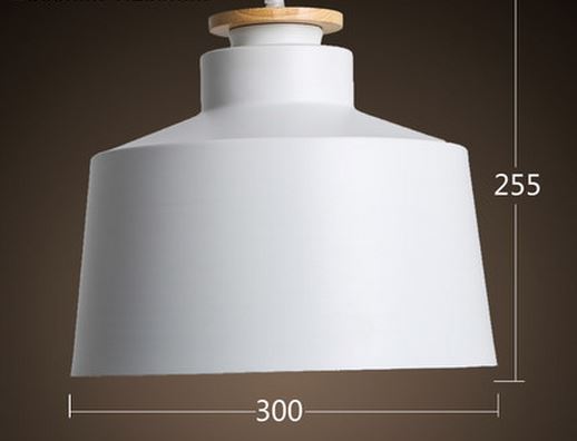 AGNETA Wood Cap Base Hanging Lamp
