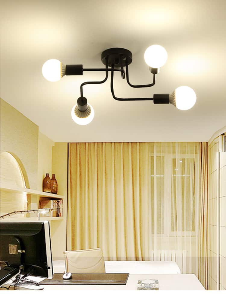 Frode Twisted Lines Ceiling Lamp