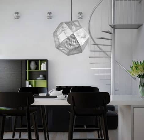 SVEA Futuristic Hanging Lamp