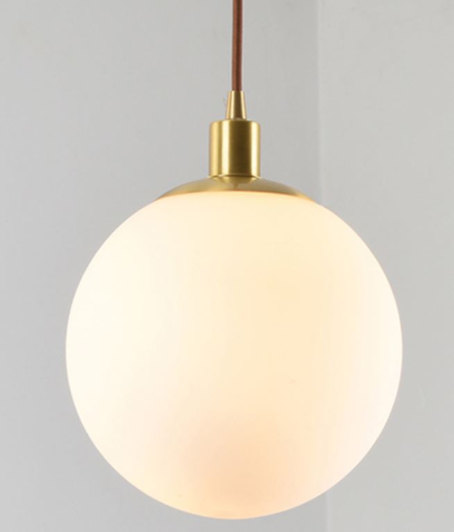 Gasuka Copper Round Globe Pendant Lamp