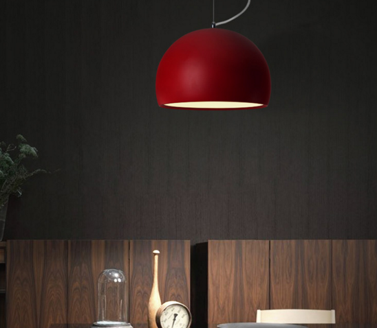 Gelsomina Contemporary Eyeball Shaped Pendant Light