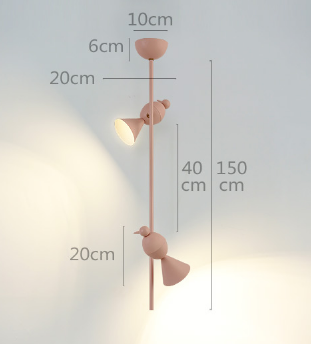 Ghita Modern Creative Bird Hanging Lamp