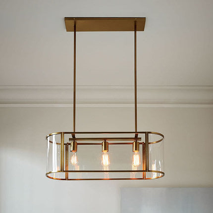 Giuseppe Gold Glass Chandelier - Catalogue.com.sg