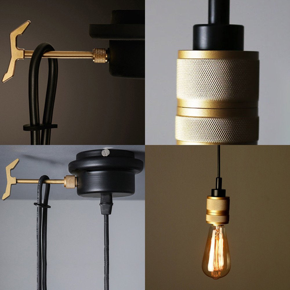 Gold Brass Pendant Light - Catalogue.com.sg